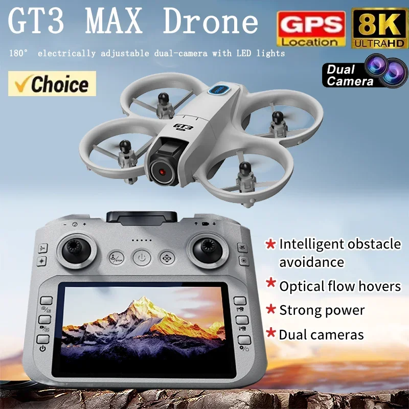 Drone Kit Tricopter - 2026 GT3 Mini Baru Dengan Drone