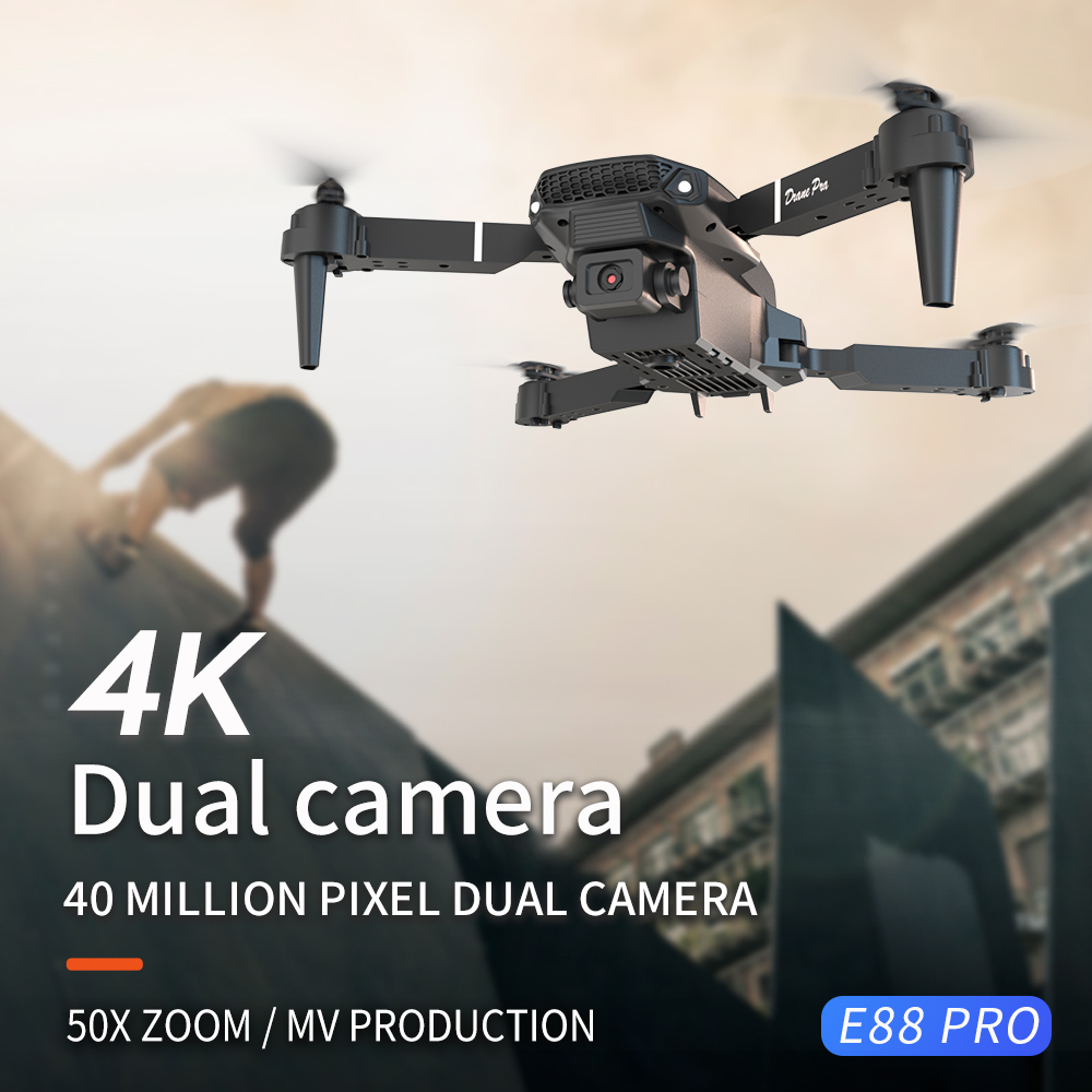 2026 BARU E88 Drone Profesiona - Eachine Drone E58 ulasan dan harga