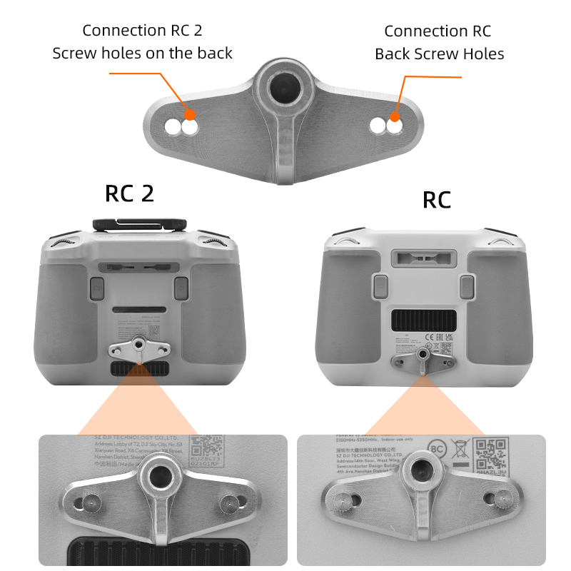RC RC2 pemegang sepeda Remote  - Dji Drone Mini 3 ulasan dan harga