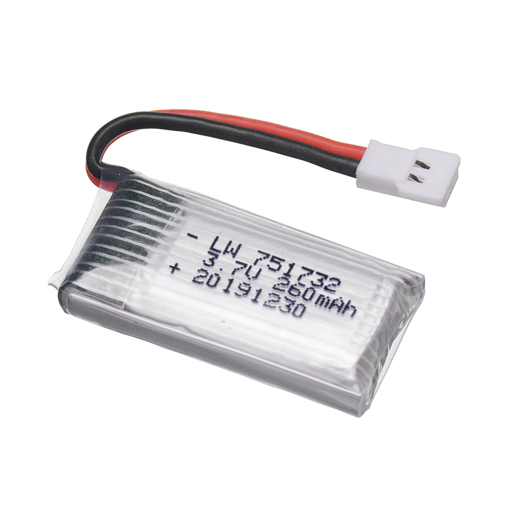 Baterai H8 H36 3.7V 260mAh Lip - Eachine Drone E010 ulasan dan harga