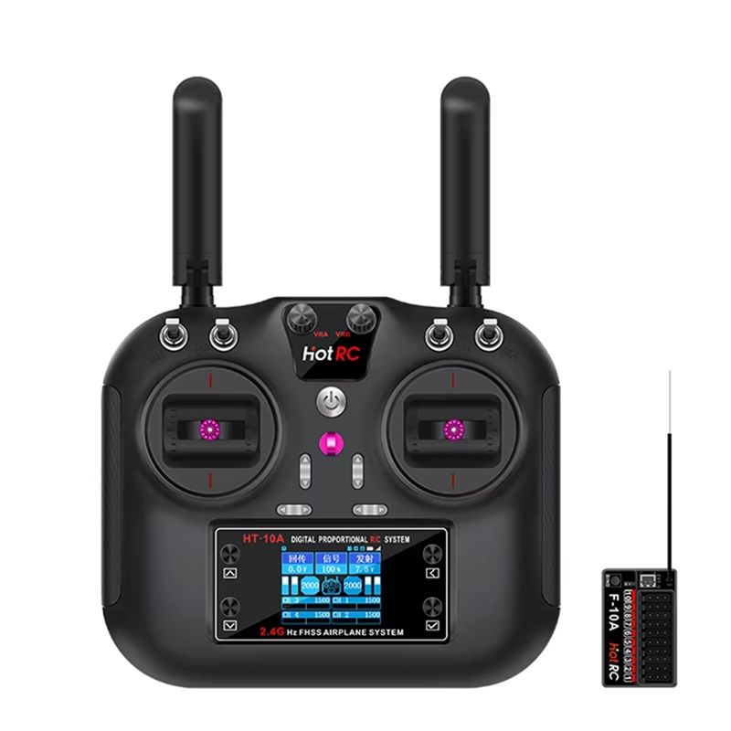 HOTRC HT-10A 2.4Ghz 10CH Set R - Drone Kit Beginner ulasan dan harga