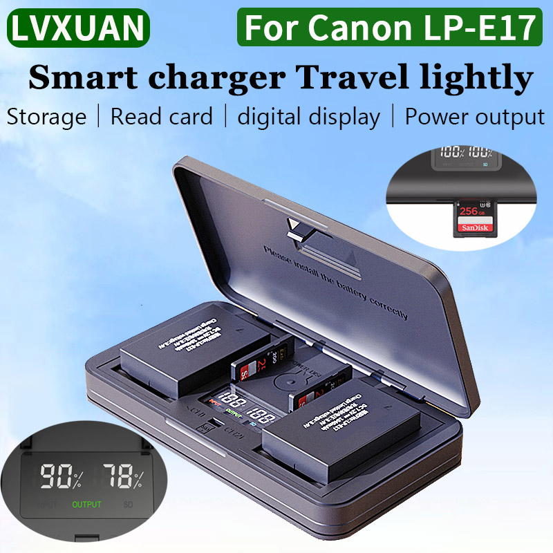 LVXUAN pengisi daya baterai LP - Canon Camera Eos R8 ulasan dan harga