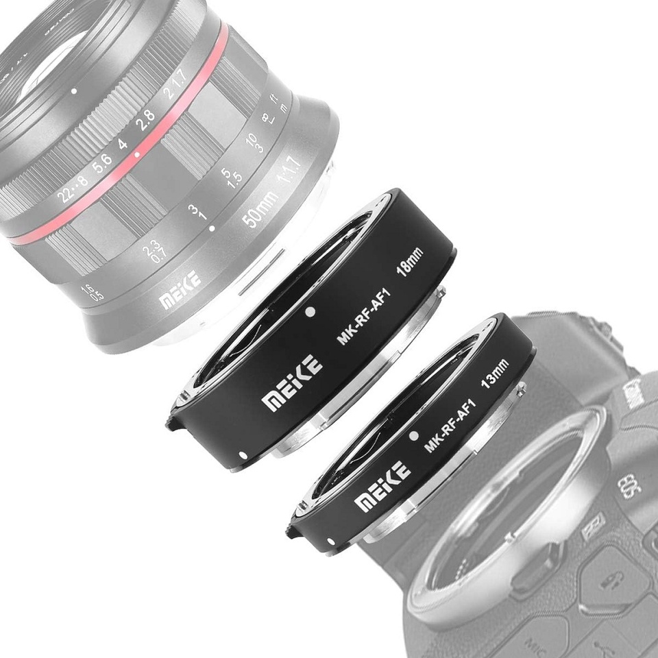 Meike MK-RF-AF1 Cincin Tabung  - Canon Camera Eos R8 ulasan dan harga
