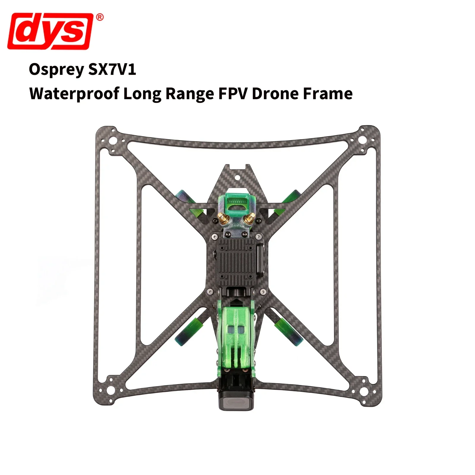 DYS Osprey SX7V1 Bingkai Drone - Drone Kit Waterproof ulasan dan harga
