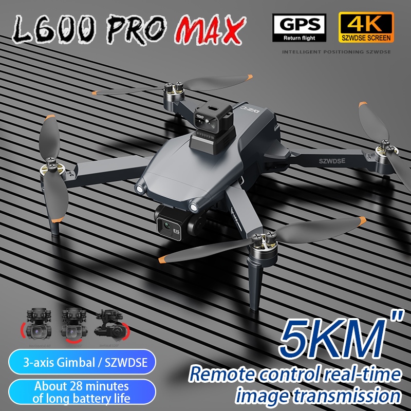 Drone L600 Pro MAX /L600 PRO K - Drone Kit With Camera ulasan dan harga