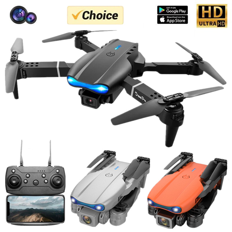 Drone Mini E99 kamera HD 4K WI - Drone Kit Tricopter ulasan dan harga
