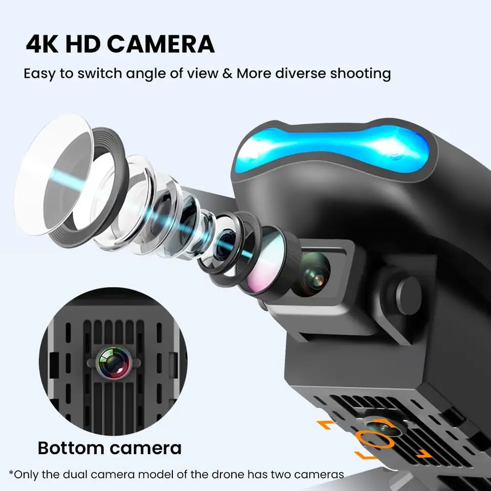 Drone Mini E99 kamera HD 4K WI - Drone Kit Tricopter ulasan dan harga