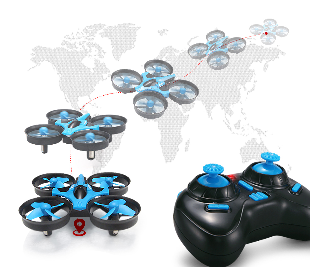 JJRC H36 Mini Drone Rc 4ch 6-A - Drone Kit Tricopter ulasan dan harga