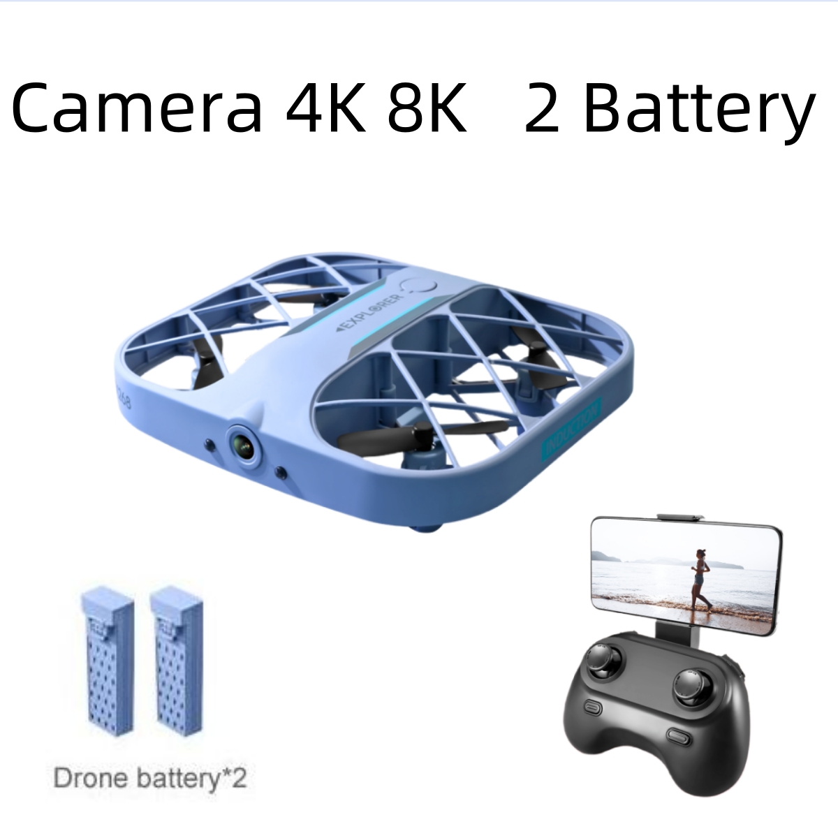JJRC H107 FPV RC Drone dengan  - Drone Kit With Camera ulasan dan harga